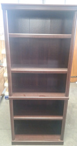 5 Shelf Wooden Bookshelf