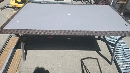 Patio Table, Hampton Bay