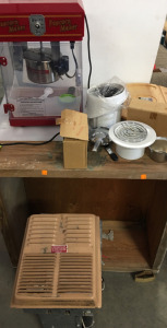 Air Heater, Popcorn Machine, & Multipurpose Dessert Maker