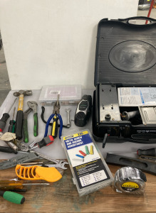 Ez Cook Gas Cooker, & Assorted Tools
