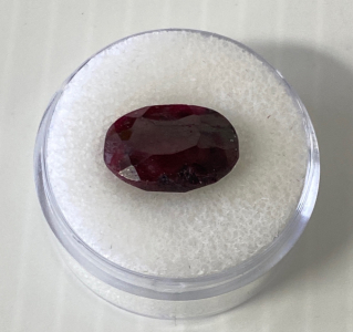 Oval Cut Madagascar Ruby 8.7 Ct.