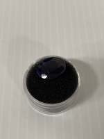 Oval Cut and Faceted Mozambique Blue Sapphire 11.15 Ct.