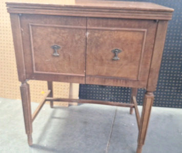 Antique Sewing Machine Table...BBFN