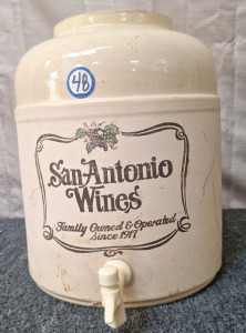 Antique San Antonio Wines Wine Jug...BBFN