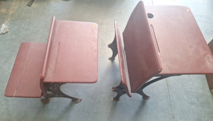 Antique School Desk/Bench...BBFN