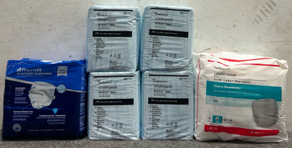 Assorted Adult Diapers