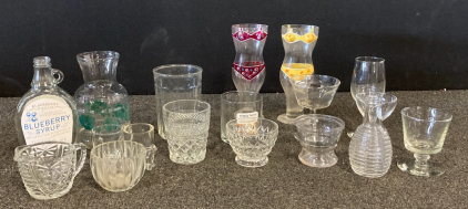Variety Of Glass Cups