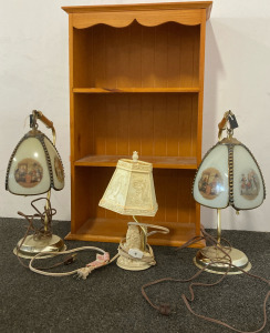 Lamps, Shelves