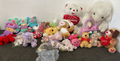 lot of Stuffed Animals