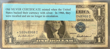 Silver Certificate Dollar