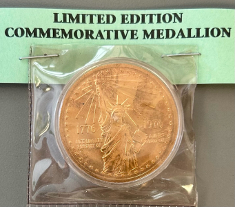 Limited Edition Bicentennial Commemorative Medallion