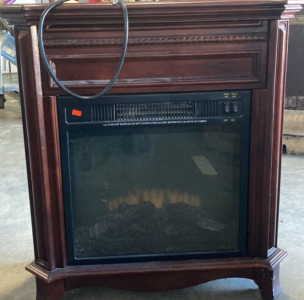WORKING!! Electric Fireplace Heater