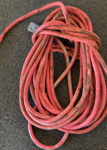 Red Extension cord
