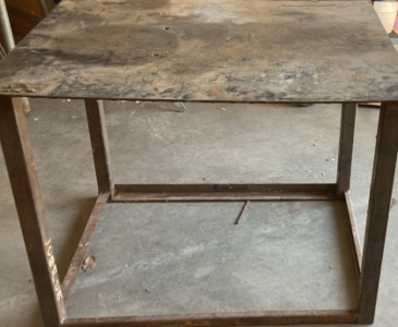 HANDMADE Metal Work Table