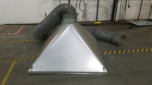 Industrial 5'x5' Vent Hood