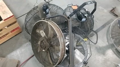 (4) Wall Mounted Fans