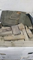 Building Stone/Brick Material. W/ Some Roofing Material. - 2