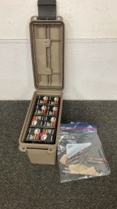 (320)+/-Rds Wolf 7.62x39mm 122Gr FMJ Ammo in Ammo Can