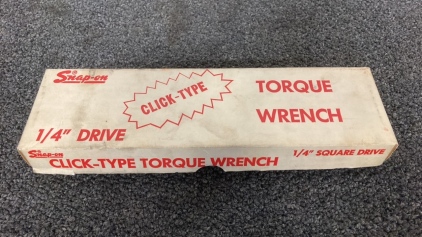 Vintage Snap-On Torque Wrench
