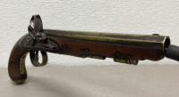 1700’s Flintlock Pistol From London W/ Pineapple On Underside - 4