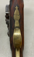 1700’s Flintlock Pistol From London W/ Pineapple On Underside - 7