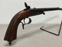 Dueling Pistol With Gorgeous Fluted Grip - 2