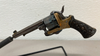 Belgian Pin Fire Revolver