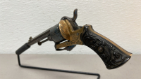 Belgian Pin Fire Revolver - 3