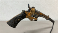 Belgian Pin Fire Revolver - 4