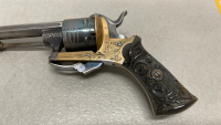 Belgian Pin Fire Revolver - 7