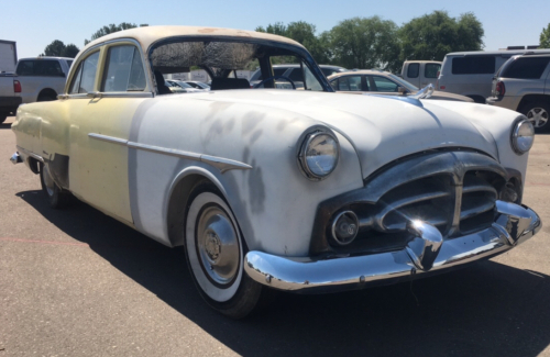 1951 PACKARD SEDAN - CHROME TRIM - BLUE INTERIOR!