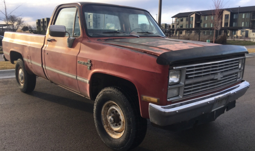 1983 Chevrolet Custom-Deluxe - RED INTERIOR!