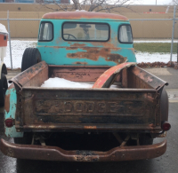 1953 DODGE T-100 TRUCK - PROJECT TRUCK - SPARE TIRE! - 6