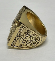 Set Of (3) NFL Washington Redskins Super Bowl Rings Named To Riggins, William, Rypien In Collectible Display Case - 5