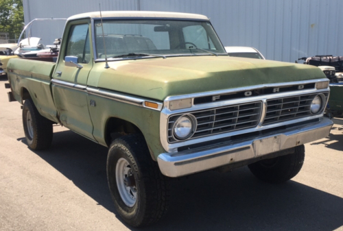 1975 FORD F250 - 4X4 - 63K MILES!