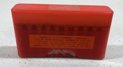 (1) Box of 20 45-70 Government Ammunition Cartridges