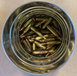 (59) Rounds of 22-250 Remington Soft Points