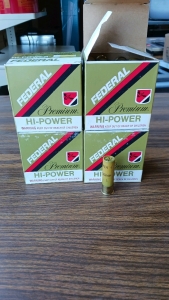 100) Rounds 20ga 2.75" Federal Premium Hi-Power Shotgun Ammunition