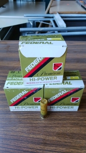 75rds 20ga 2.75" Federal Premium Hi-Power Shotgun Ammunition