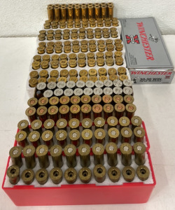 (64) Rnds 30-30 Winchester & (126) Pieces 30-30 Win Brass