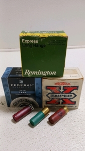 75rds 12ga 2.75" Shotgun Ammunition, Western, Federal, Remington