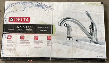 Delta Classic Single Handle Kitchen Faucet