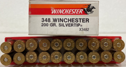 (20) Rnds Silver Tip 348 Winchester