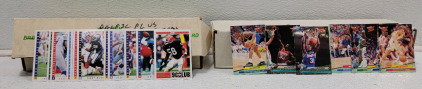 Box Full Score Football Cards & Ultra Basketball Trading Cards