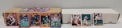 Box Full Football & Baseball Trading Cards