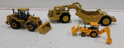 Caterpillar Metal Toys & John Deere Tractor