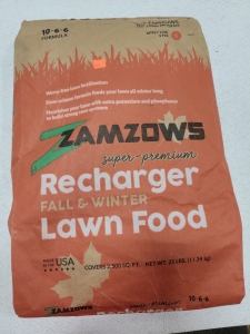 Zamzows Recharger Lawn Food