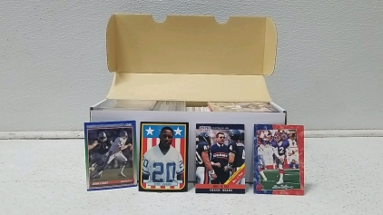 Box of Football cards