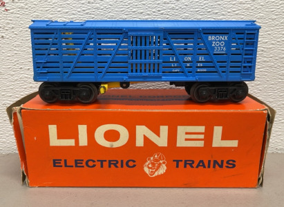 Lionel Train Corp. Operating Giraffe Car-All Original And Complete W/ Box (1960-1966)