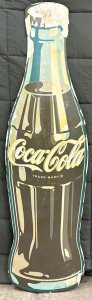 Large Vintage Coca-Cola Metal Sign